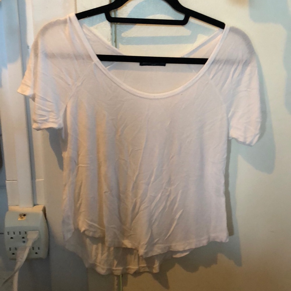 White brandy tee